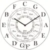 Circle of Fifths Musician Composer Music Teaching Aid Modern Hanging Wall Watch Musiker Harmony Theory Musik Studie Wall Clock H1230