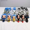 Anahtarlıklar Landards Yaratıcı Çizgi Film Filmi Aksiyon Coraline Figür Bebek Modeli Sevimli Bebek PVC Keyasyon Süslemesi Anahtar Zincir Kolye Hediyeler Y240316