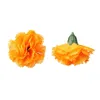 Dekorativa blommor 10 datorer Diy Wedding God julklippsbok Marigold Home Decor Artificial Flower Heads Simulation Floral