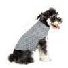 Dog Apparel Designer Clothes Winter Knitwear Soft Thickening Pet Sweater Warm French Bulldog Dachshund Chihuahua Corgi Classic