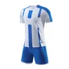 DIY Custom Men Kids Football Jersey Suit Quick Dry Breathable Club School Soccer Team Training Uniforms 2 Piece Sportswear 2023 240320