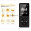 Mp3 Mp4 Players Mini Player Recording Pen Fm Radio Mti-Functional Electronic Memory Card Speaker With Charging Line Headphones Dro Dhdxg