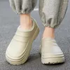 スリッパ冬のカップルの家の綿の靴を閉めるつま先を暖かく保ちます