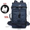 Mochila Bange 50L impermeable Durable viaje hombres mujeres multifunción 17,3 Mochilas para ordenador portátil bolsa de equipaje al aire libre para hombre Mochilas