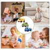 Transformation toys Robots s for kids 3 pcs. Toy children deformed toy educational car transform 2 in1 friction driven transforming vehicle 24315