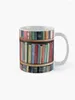 Mugs Antique Library fylld med färgglad litteratur (IG -filter Bokmask av Citrusapple) kaffemugg termiska koppar turist