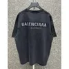 Balenciaa TシャツメンズプラスティーポロスファッションTシャツ丸首の刺繍と印刷された極地スタイルの夏のsumm