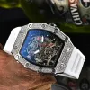 Männer Qualität AAA Diamant 3 Nadel Mechanische Top Luxus Marke Quarzuhr Mode Lässig Wasserdichte herren Uhren
