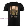 Mäns avslappnade skjortor bomull unisex t shirt valheim black skog de äldre aits roliga konstverk teec24315