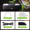 Saengq Electric Vacuum Food Sealer Packaging Macher for Home Kitchen Food Saver Bag