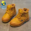 Stivali stivali scarpe invernali inverno kid snow spoot sport scartoni per boy sneaker calda caviglia in pelle per la moda per la culla scarpa impermeabile