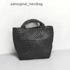 Designer Bottegs Arco Tote Venetas Bag Large Two Hand Wrist Woven Mother and Child Handmade Handbag with PU Small 2024 New Edition 44EE ZMU6