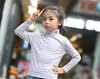 2019 Spring Autumn New Style The Girl High Collar Stripe Style Fashion Long Sleeve Tshirt Children Clothes7173842