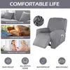 Waterproof Recliner Chair Cover Lazy Boy Recliner Sofa Covers High Stretch Slipcover 1 Seater Sofa Cover For Living Room Home 240307