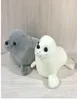 8 pouces Super mignon enfants jouets en peluche poupée jouet Animal blanc gris joint poupée pour bébé Toy7931363