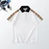 Designer Shirt Fashion Brand Short Sleeved Men's Sportswear Casual Polost T-shirt