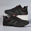 Zapatos de fitness Tamaño 43 Grandes Rojos Tenis para hombre Zapatillas de deporte tácticas Primavera Senderismo Bota Deporte Superior Equipo de moda Trotar en venta Tnis YDX1