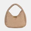 Bottegs Luxury Bottegs Venets Jodie Bag Woven Horn Bag Bag Bag Pillow Square Square with Original 1: 1 Logo