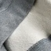 Sweats à capuche pour femmes de haute qualité coton sweat à capuche mode irrégulière décontracté lâche recadrée gris pull piste concepteur automne haut pour femme