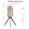 TYPE-C USB Oplaadbare Campinglamp 3000-5500K Traploos Dimmen Vintage Tentlamp Outdoor Draagbare Noodlantaarns 240314