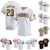 23 Fernando Tatis Jr. Jersey Xander Bogaerts Ha-Seong Kim Luis Campusano Yu Darvish Manny Machado Joe Musgrove Tony Gwynn Jake Cronenworth Eguy Rosario Jeresys