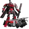 Brinquedos de transformação Robôs BAIWEI 18 CM brinquedos de transformação legal TW-1024 caminhão de bombeiros filme KO versão SS61 figura Anime carro Robô presente para crianças menino 2400315