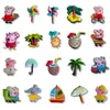 Charms Chaussure Dessin animé Cochon Chaussures Bricolage Enfants Sandales Boucle décorative Cadeaux Femmes Pantoufles pour Cro C Accessoires Drop Livraison Otoqr