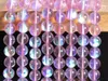 Lose Edelsteine, hellviolett, mystischer Aura-Quarz, Mischkristall, Synthese, Mondstein, runde Perlen, Optionen 6/8/10/12 mm für die Schmuckherstellung