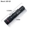 Hot Selling Gift med Strong Light Telescopic Focus Small ficklampa Q5 Laddning utomhus LED Mini Zoom 336562