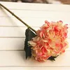Декоративные цветы 5 см помпон из искусственного шелка, головка гортензии, домашнее свадебное украшение, скрапбукинг, искусственные цветочные венки