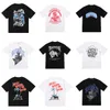 Trapstar Man T Shirt und Short Set Man Short Designer New 23 T Shirts Männer Frau Modekleidung T-Shirt 100% Baumwolle Sommer T-Shirt Tops S-XXL Größe Designer kurz