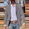 Inghilterra Retro Uomo Casual Abiti slim Blazer Primavera Uomo Due bottoni Giacche Cappotto Autunno Uomo TurnDown Colletto Business Outwear 240312