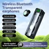 BQ60 Auricolari trasparenti Cuffie Cuffie BT wireless Cuffie intrauricolari sportive Cuffie con display a LED con cancellazione del rumore per telefoni universali lyp019