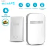 Doorbells Wireless outdoor doorbell waterproof battery free self powered kit home and dynamic ring ringtoneH240316