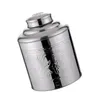収納ボトルティーバッグ密閉キャニスター容器用バッグ用のキャニスター容器気密シーリングジャーメタルと蓋