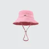 Luksusowy czapkę wiadra szerokie czapki rdzeniowe designer kubek czapkę plażową czapkę ochronę przeciwsłoneczną męską męską dżinsowe czapki czapki letnie słoneczne kapelusz z regulowanym kapeluszem z paskiem podbródka