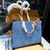 handbag Designer bag tote bag shoulder bag Fashion Gold Chain totes Handbag Coussin summer women bag underarm Crossbody bags Single handle package Denim style