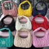 Design handbag clearance sale 2024 New Underarm Bag Folded Cloud Fashionable Dumpling Moon Teeth Handheld Diagonal Straddle
