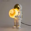 Bordslampor astronaut bordslampa kreativa astronaut leder barns rum sovrum sovrum vardagsrum mån vägg lampa pojke planet nattlampa yq240316