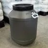 plastic emmer 50L grijze chemische emmer, ronde plastic emmer met grote opening