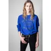 Nowy produkt Zadig Voltaire 24ss Designer bawełniana bluza