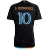 2024 2025 New York City FC 10 RODRIGUEZ Soccer Jerseys 9 BAKRAR 55 PARKS 6 SANDS 22 OTOOLE 43 MAGNO 21 JASSON Custom Name Number Team Black Football Shirt Kits Uniform