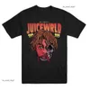 Rap Hip Hop Ksubi Diseñador Singer Male Juice Wrld American Retro Street Fashion Fashion Camiseta Camiseta Ksubi Designer Corrientes Jugo mismo estilo