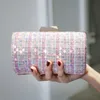 Lady Evening Bags Women's Bag Cylinder Handheld Pearl Korean Edition Evening Dress Wedding Versatile Diagonal Standdle