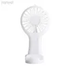 Electric Fans Fan Handheld USB Rechargeable Ultra-Quiet Portable Student Office Mini Fan Cool Air Wind Power Outdoor Travel Cooling Fans 240316