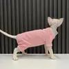 Winter Warm Sphinx Cat Clothes For Small Dogs Sphynx Hairless Cat Jumpsuit Clothing Soft Fleece Kittens Pajamas Pet Costumes 240315