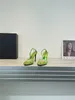 Scarpe eleganti Design di lusso Sandali da donna Estate Hollow Strass Fibbia per cintura Zapatos Para Mujer Multicolor Comodi tacchi alti Pista