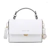 Shoulder Bags Simple And Fashionable Bag For Women 2024 Winter Versatile Retro Diagonal Cross Women's Small Square