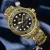 Other Watches ONOLA brand vintage man waterproof Original steel band wrist fashion casual luxury gold mens relogio masculino Y240316