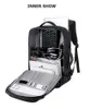 40L utbyggbara ryggsäckar USB -laddningsport 17 tum Laptop Bag Waterproof Business National Flag Travel 240313